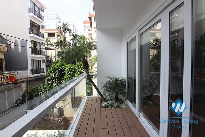 Beautiful large-sized house for rent on Dang Thai Mai, Tay Ho, Hanoi